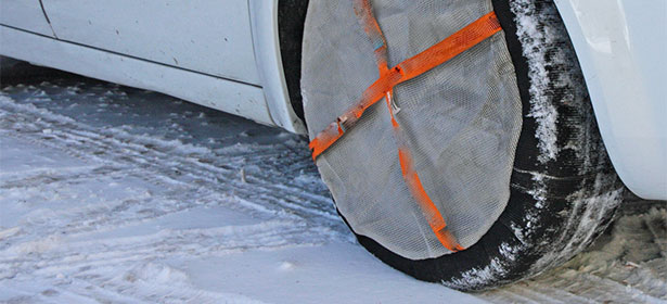 Snow socks for tyres
